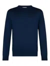 Mc2 Saint Barth Crew-neck Sweater In Blue