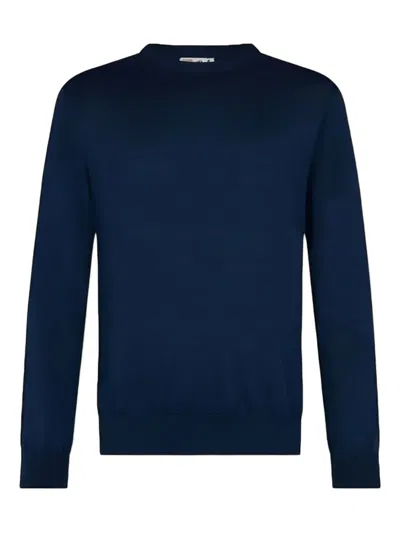 Mc2 Saint Barth Crew-neck Sweater In Blue
