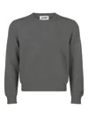 Mc2 Saint Barth Crewnecklong-sleevedknitwear In Gray