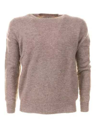 Mc2 Saint Barth Crew-neck Sweater In Neutral