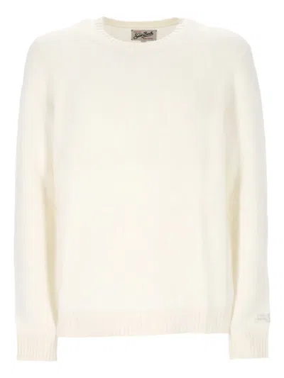 Mc2 Saint Barth Crew-neck Sweater In Neutral
