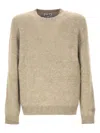 Mc2 Saint Barth Crew-neck Sweater In Neutral