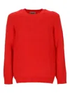 Mc2 Saint Barth Crew-neck Sweater In Red