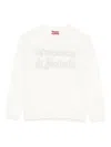 Mc2 Saint Barth Crew-neck Sweater In White