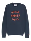 Mc2 Saint Barth Crew-neck Sweatshirt In Blue