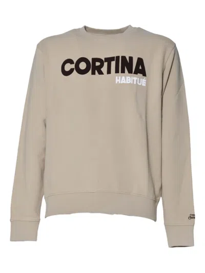 Mc2 Saint Barth Crew-neck Sweatshirt In Neutral