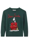 Mc2 Saint Barth Crewneck Jacquard Sweater In Emb
