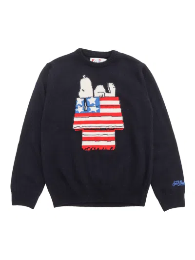 MC2 SAINT BARTH CREWNECK JAQUARD SWEATER