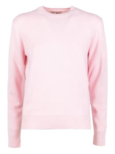 Mc2 Saint Barth Crewneck Knitwear In Pink