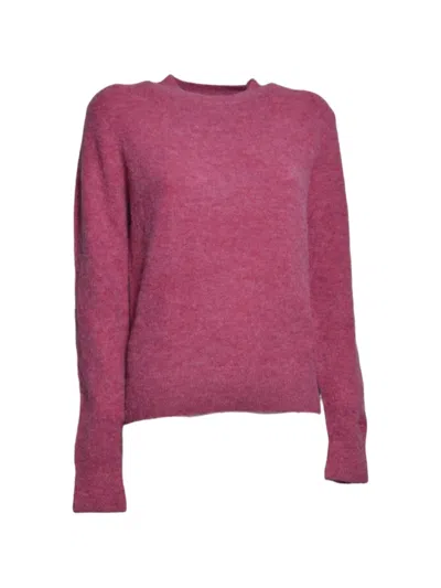 Mc2 Saint Barth Crew-neck Long-sleeve Sweater In Pink