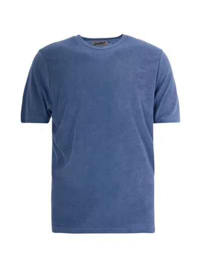 Mc2 Saint Barth Crew-neck T-shirt In Blue