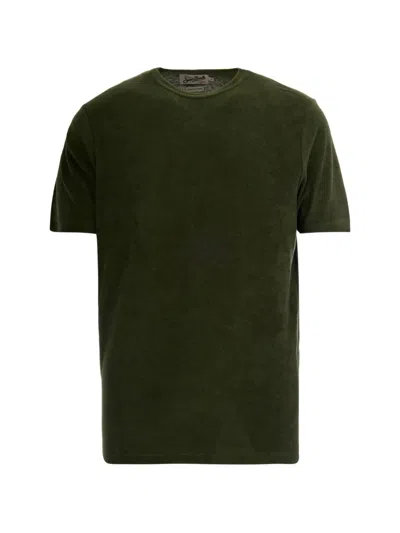 Mc2 Saint Barth Dark Green Solid T-shirt