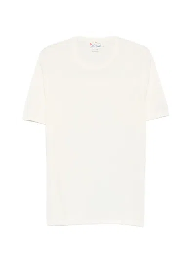 Mc2 Saint Barth Crew-neck T-shirt In Neutral