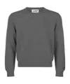 Mc2 Saint Barth Crewnecklong-sleevedknitwear In Gray