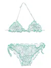 Mc2 Saint Barth Cris Bikini Set In Green