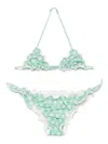 Mc2 Saint Barth Cris Bikini Set In Green