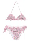 Mc2 Saint Barth Cris Bikini Set In Pink