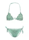 Mc2 Saint Barth Cris Radical Buti Bikini In Green