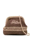 Mc2 Saint Barth Crochet-knit Shoulder Bag