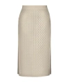 Mc2 Saint Barth Crochet Midi Skirt