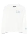 Mc2 Saint Barth Crypto Duck Snow Luton Sweatshirt In White