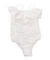 Mc2 Saint Barth Cut-out Swimsuit In White