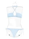 Mc2 Saint Barth Dahlia Bikini In Blue