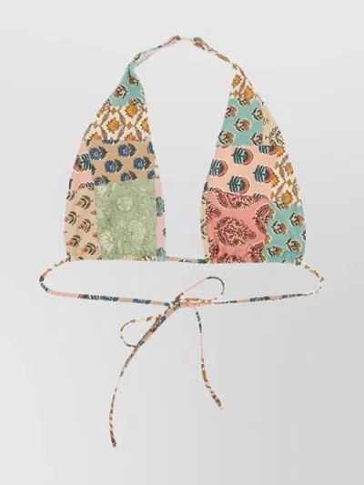 Mc2 Saint Barth "dahlia" Bikini Top In Multi