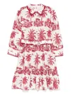 Mc2 Saint Barth Daisi Short Dress With D Belt By  In Multi