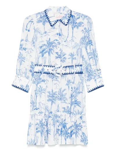 Mc2 Saint Barth Daisi Dress In Blue