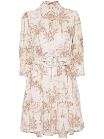 Mc2 Saint Barth Daisi Mini Dress In Multicolor