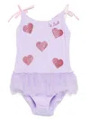 Mc2 Saint Barth Dancer Swimsuit In Purple