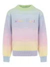 Mc2 Saint Barth Boxy Sweater In Pink