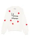 Mc2 Saint Barth Danya Sweater In White