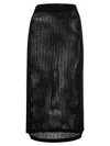 Mc2 Saint Barth Darline - Crochet Midi Skirt