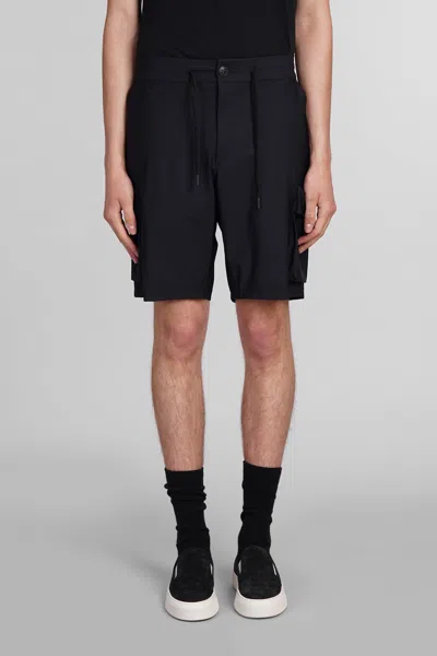 Mc2 Saint Barth Deck Shorts In Black Polyamide