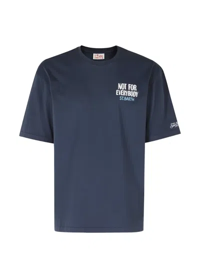 Mc2 Saint Barth Delmar Graphic-print T-shirt In Blue