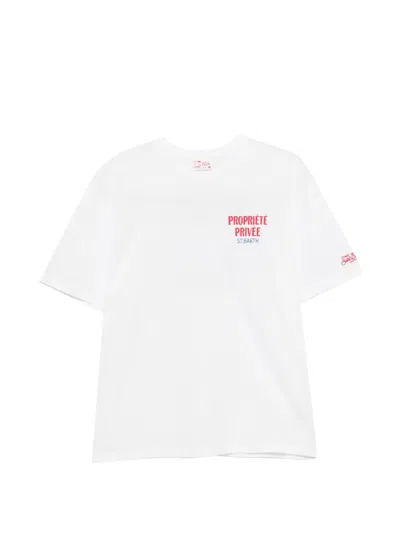 Mc2 Saint Barth Delmar Graphic-print T-shirt In White