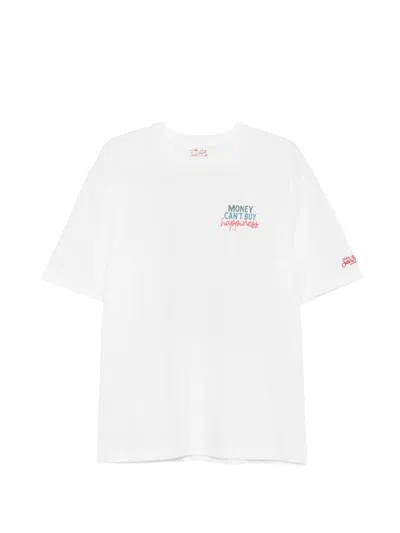 Mc2 Saint Barth Delmar Slogan-print T-shirt In White