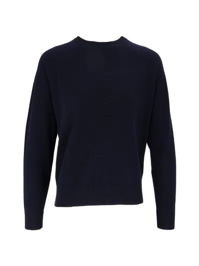 Mc2 Saint Barth Delphine Cashmere-62 Night Blue In Multi