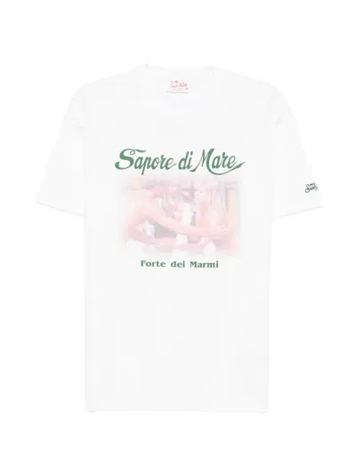 Mc2 Saint Barth Denver Graphic-print T-shirt In White