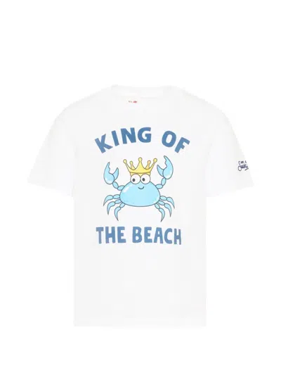 Mc2 Saint Barth Denver Jr T-shirt In White