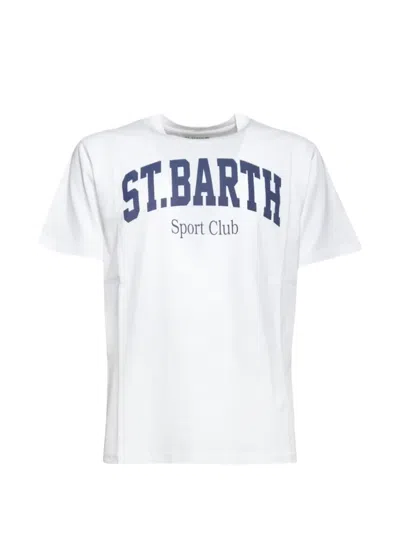 Mc2 Saint Barth Denver Logo-print T-shirt In White