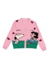 Mc2 Saint Barth Didy-snoopy Smack 23 Emb In Pink