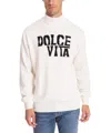 Mc2 Saint Barth Dolce Vita Roll-neck Sweater In White