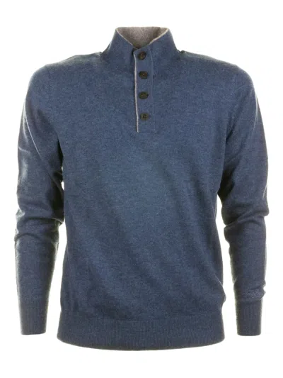 Mc2 Saint Barth Dorian Sweater In Blue