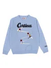 Mc2 Saint Barth Ski-race Douglas Sweater In Blue