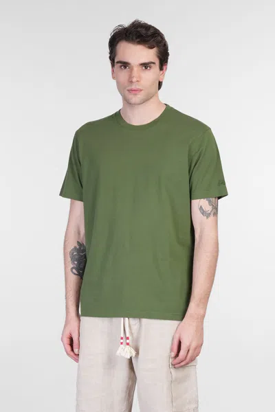 Mc2 Saint Barth Dover L T-shirt In Green Cotton