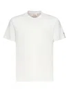 Mc2 Saint Barth Dover T-shirt With Logo In White