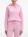 Mc2 Saint Barth Drawstring-fastening Jumper In Pink